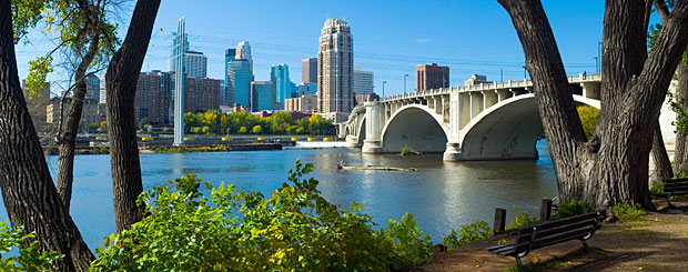 Mississppi River in Minneapolis, Minnesota - Credit: Meet Minneapolis Convention & Visitors Associaton