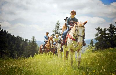 CO/Cherokee Park Ranch/Ausritt Kinder