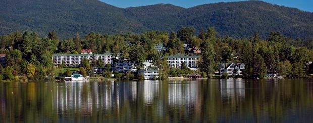 Überblick, Mirror Lake Inn, Lake Placid, Adirondacks Region, New York State - Credit: Darren McGee, NYSDED