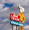 Big Texan Steack Ranch Cowboy, Amarillo, Texas - Credit: Travel Texas