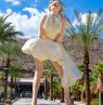 Forever Marilyn Statue, Palm Springs, Kalifornien - Credit: Greater Palm Springs