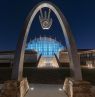 First American Museum-Night Lights Blue, Oklahoma City, Oklahoma - Credit: James Pepper Henry, OTRD