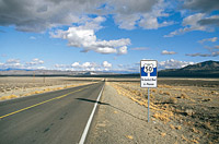Highway 50 - The Loneliest Road in America © TravelNevada