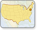 Übersichtskarte USA