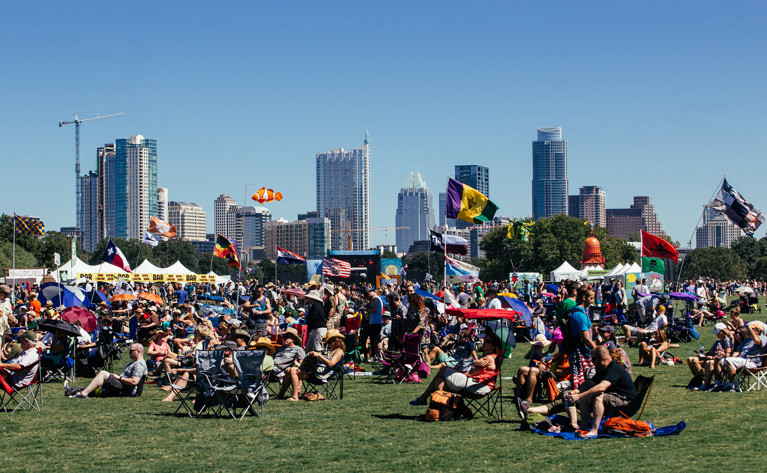 Austin City Limits Music Festival, Texas - Credit: Austin Convention & Visitors Bureau, Andy Forde