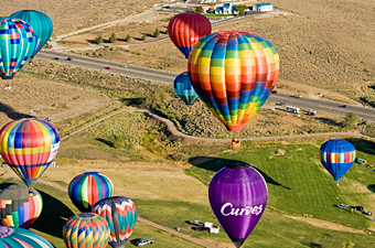 Great Reno Ballon Racing, Nevada - Credit: TravelNevada, Ryan Jerz
