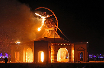 Burning Man Festival, Black Rock Desert, Nevada - Credit: TravelNevada, Sydney Martinez