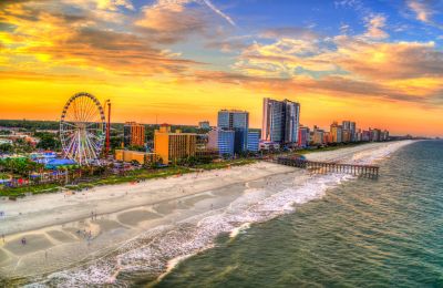 SC/Myrtle Beach/Sonnenuntergang