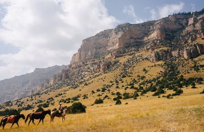 WY/Paintrock Canyon Ranch/Berge