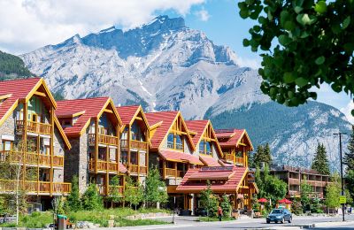 AB/Banff/Moose Hotel & Suites/Außenansicht