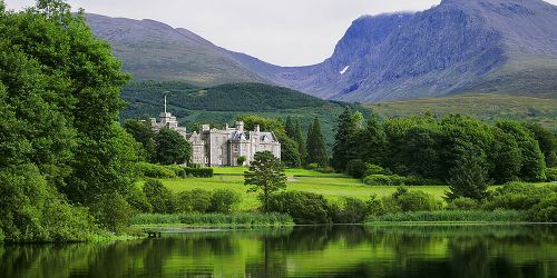 SCO/Fort William/Inverlochy Castle Hotel/Außenansicht