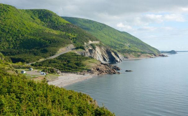 NS/Cape Breton NP/Fernblick