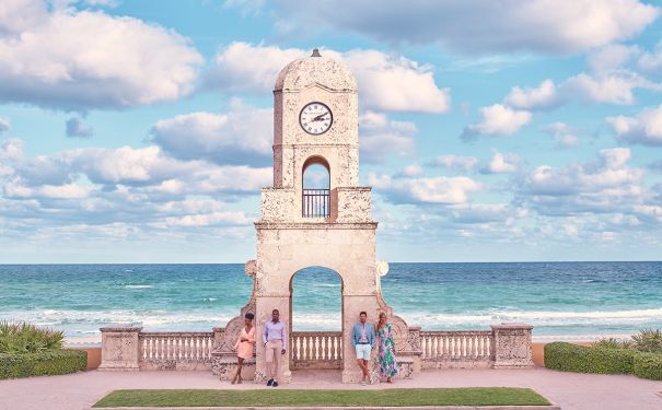 FL/Palm Beach/Clock Tower