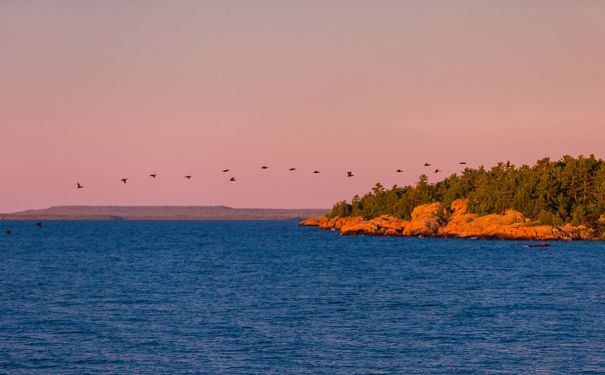 ON/Killarney Provincial Park/Abend