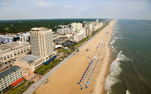 VA/Virginia Beach/Aerial Oceanfront