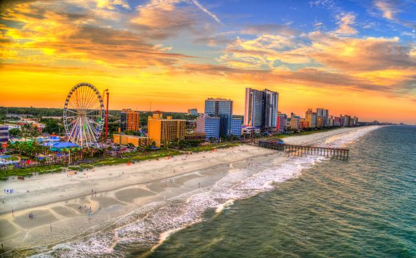 SC/Myrtle Beach/Sonnenuntergang