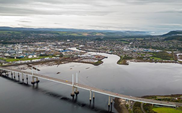 SCO/Inverness/Kessock Brücke Inverness