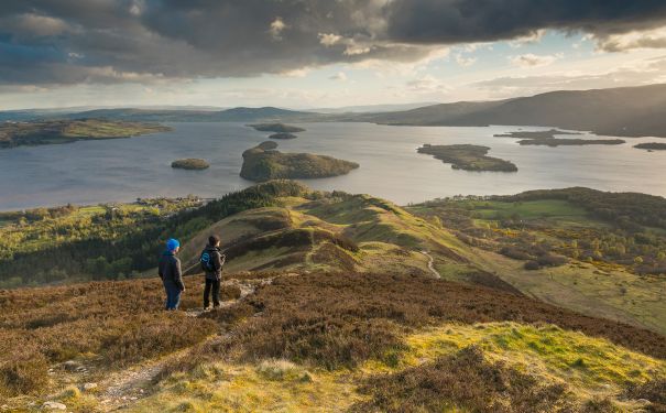 SCO/Nationalparks/Conic Hill Loch Lomond