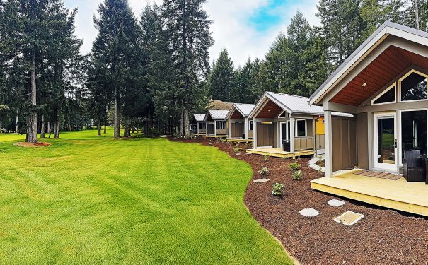 BC/Courtenay/Crown Isle Resort & Golf Community/Außenansicht