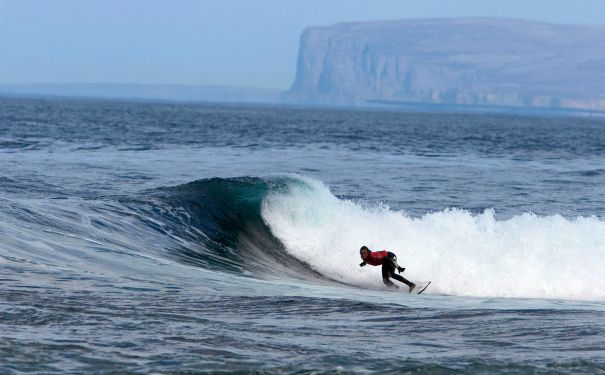 SCO/North Coast 500/Surfer an der Nordküste