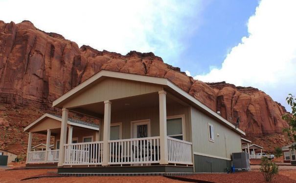 UT/Monument Valley/Goulding's Lodge/Außenansicht