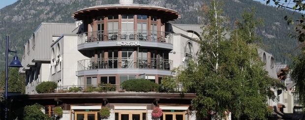 Außenansicht, Crystal Lodge, Whistler, British Columbia - Credit: Crystal Lodge