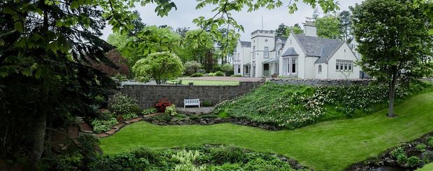 Aussenansicht, Douneside House, Tarland, Schottland, Credit: Douneside House