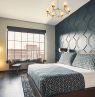 Zimmer mit King Bett, Hotel Vandivort, Springfield, Missouri - Credit: Hotel Vandivort