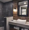 Badezimmer, Hotel Vandivort, Springfield, Missouri - Credit: Hotel Vandivort