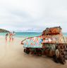 Strand mit altem Panzer, Culebra, Puerto Rico - Credit: Discover Puerto Rico