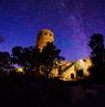 night sky at Desert View Watchtower, Grand Canyon, Arizona - Credit: Stephen Dito