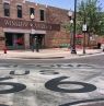 Standing on the Corner, Winslow, Arizona - Credit: Linda Barker