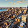 Blick nach Osten, The View, Prudential Tower, Back Bay, Boston, Massachusetts - Credit: The View Boston