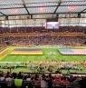 Flaggen vor Anpfiff, NFL Spiel Kansas City Chiefs gegen Miami Dolphis, Frankfurt - Credit: D. Büttner