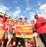 Fans vor Stadion, Arrowhead Stadium, Kansas City, Missouri - Credit: Visit KC