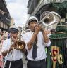 Treme Brass Band, Krewe of Cork Parade, New Orleans, Louisiana - Credit: LOT