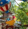 Hot Air Balloon Ride, Silver Dollar City Vergnügungspark, Branson, Missouri - Credit: Missouri Division of Tourism