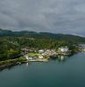 Vogelperspektive, Crinan Hotel, Argyll, Schottland, Credit: Crinan Hotel