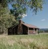 Historische Cabin, Circle Bar Guest Ranch - Credit: Circle Bar Guest Ranch