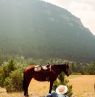 Pause in der Sonne, Paintrock Canyon Ranch - Credit: Ranchlands, Della Frederickson